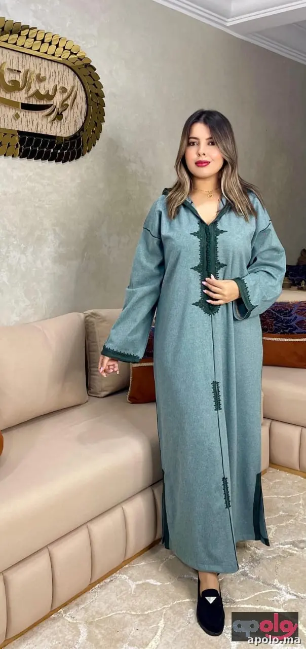 جلابة شتوية راقية وأنيقة